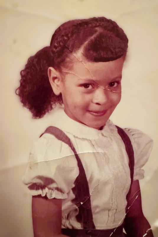 Sarah (Daisey) Minor’s first-grade photo from the 1962-63 school year. SOURCE: DAISEY FAMILY LEGACY COLLECTION